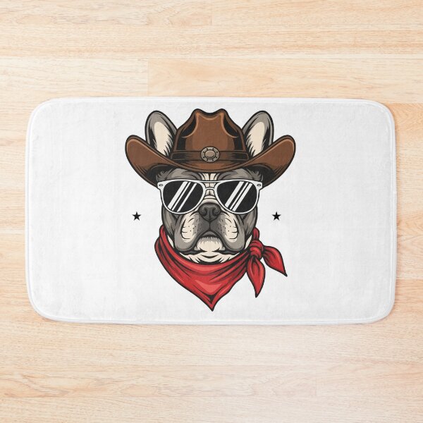 Item preview, Western French Bulldog – Cute Cowboy Dog designed and sold by The Real Life Symphony.