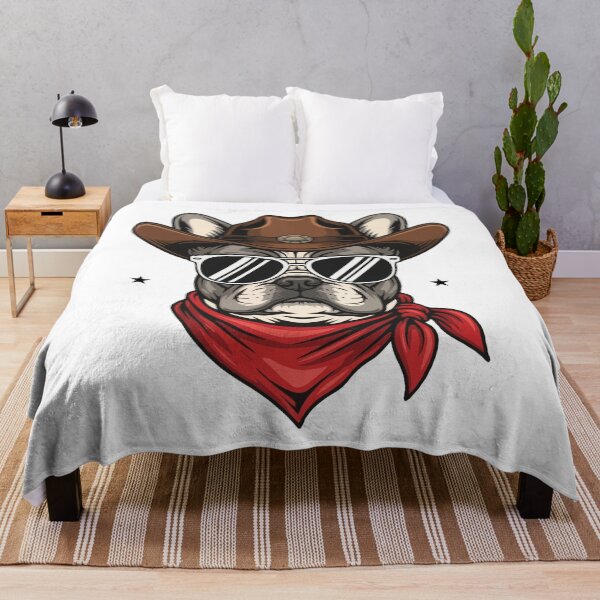 Item preview, Western French Bulldog – Cute Cowboy Dog designed and sold by The Real Life Symphony.