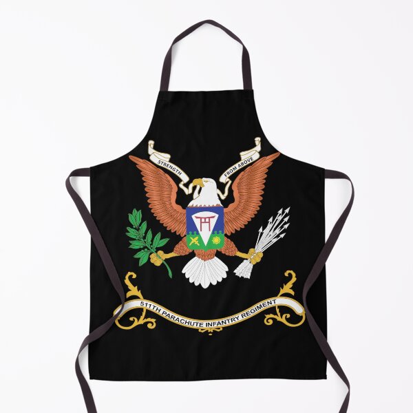 Item preview, Army - Regimental Colors - 511th Parachute Infantry Regiment  - STRENGTH FROM ABOVE X 300 designed and sold by Military Insignia Products.