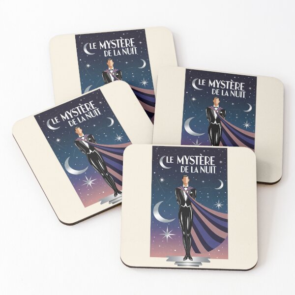 Item preview, After Erté - LE MYSTÈRE DE LA NUIT (The Mystery of the Night) designed and sold by elektronen.