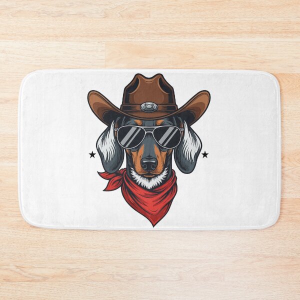 Item preview, Western Dachshund – Cute Cowboy Dog designed and sold by The Real Life Symphony.