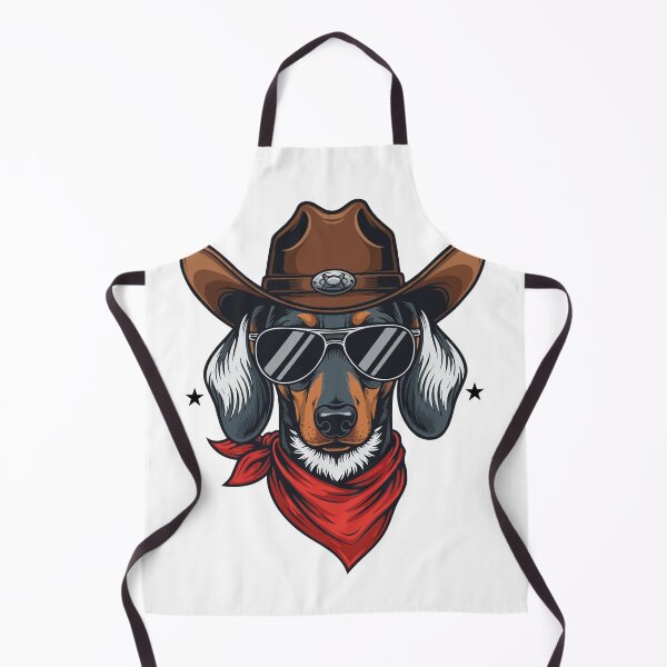 Item preview, Western Dachshund – Cute Cowboy Dog designed and sold by The Real Life Symphony.