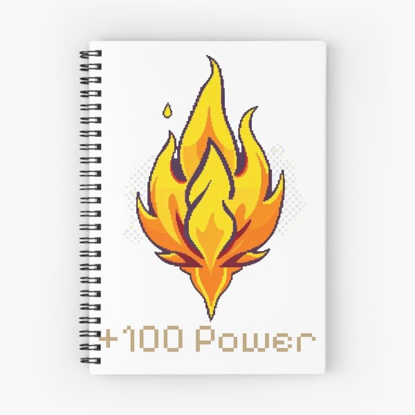 Item preview, +100 Power Fire Boost designed and sold by RespawnHeart.