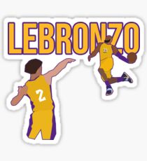 Lebron James Lonzo Ball - LeBronzo Sticker