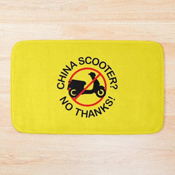 Item preview, Chinese scooters? No Thanks! (two-color) designed and sold by VEB Ostladen.