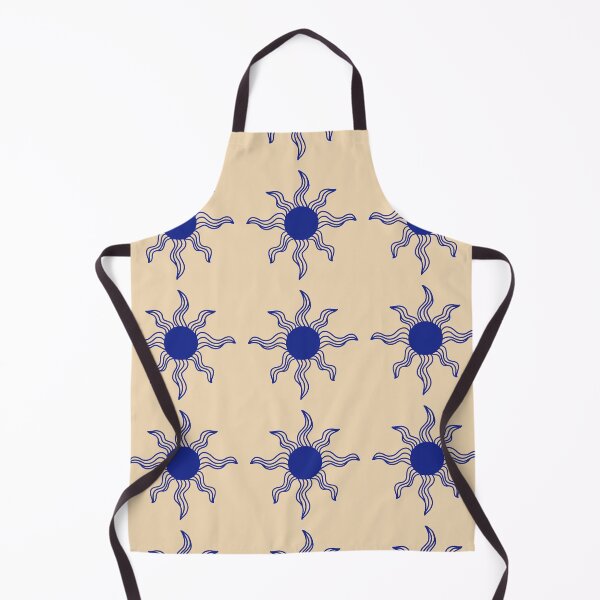 Item preview, Mystic Sun Pattern – Dark Blue on Off-White designed and sold by KaosK.