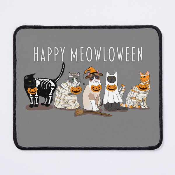 Item preview, Happy Meowloween Cats! designed and sold by KilkennyCat Art.