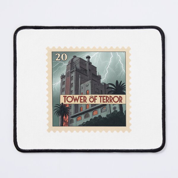 Item preview, Tower Hotel Stamp designed and sold by ShepDesigns.