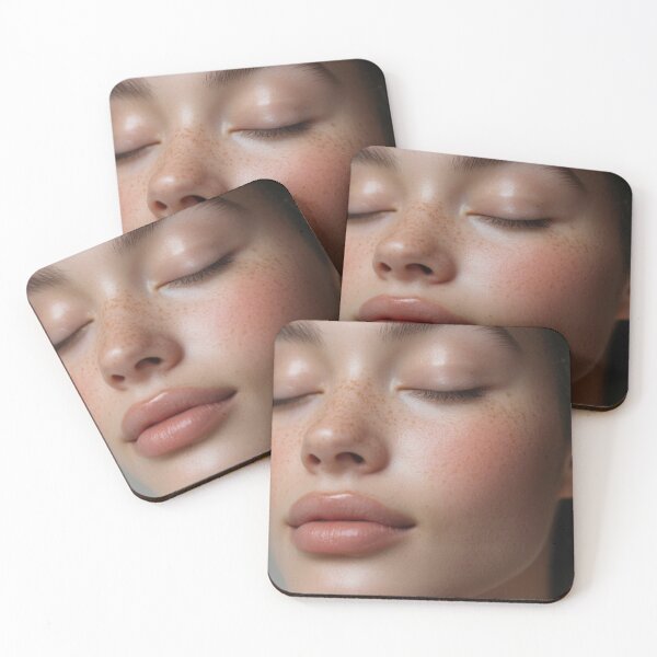Item preview, Close-up of a calm young woman designed and sold by anytka.