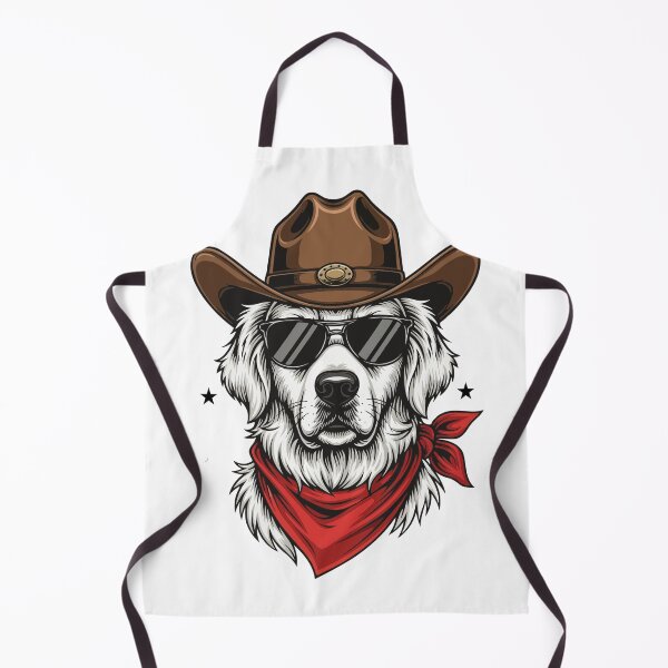 Item preview, Western Golden Retriever – Cute Cowboy Dog designed and sold by The Real Life Symphony.