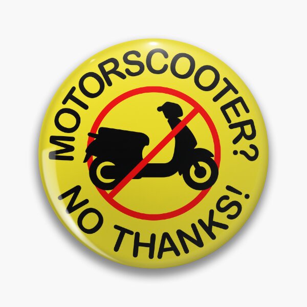Item preview, Motor scooters? No Thanks! (tricolor) designed and sold by VEB Ostladen.