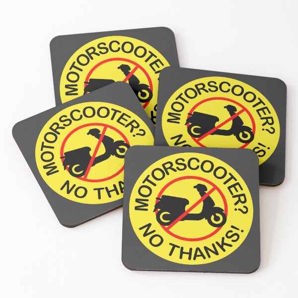 Item preview, Motor scooters? No Thanks! (tricolor) designed and sold by VEB Ostladen.