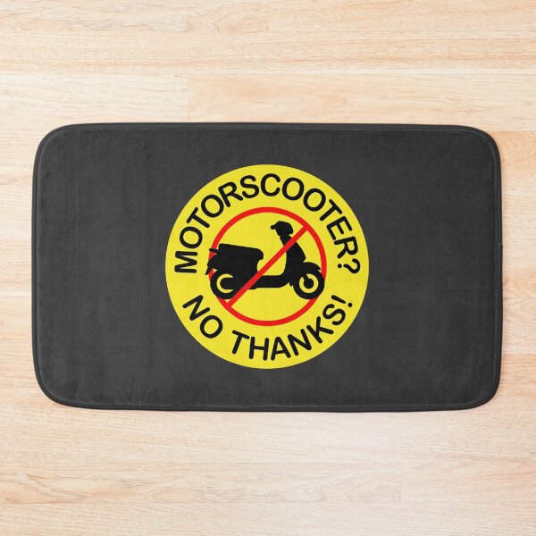 Item preview, Motor scooters? No Thanks! (tricolor) designed and sold by VEB Ostladen.
