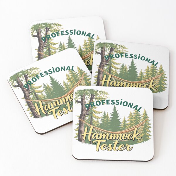 Item preview, Professional Hammock Tester – Funny Camping Design designed and sold by MerchbvyTodd.