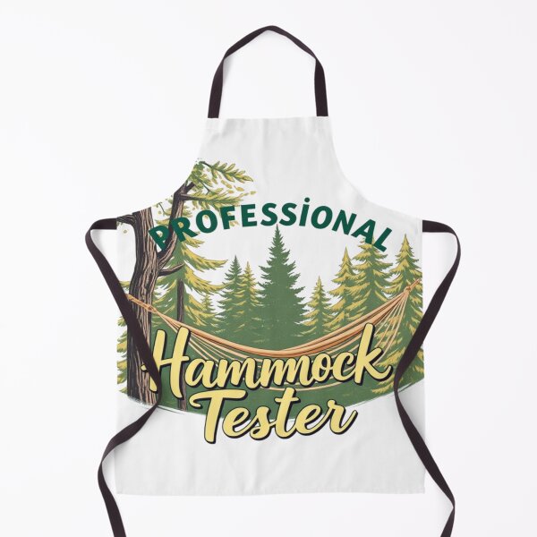 Item preview, Professional Hammock Tester – Funny Camping Design designed and sold by MerchbvyTodd.