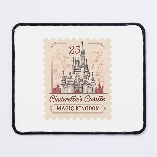 Item preview, Castle Magic Kingdom Stamp designed and sold by ShepDesigns.