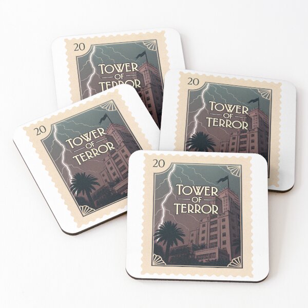Item preview, Hotel of Terror Stamp designed and sold by ShepDesigns.