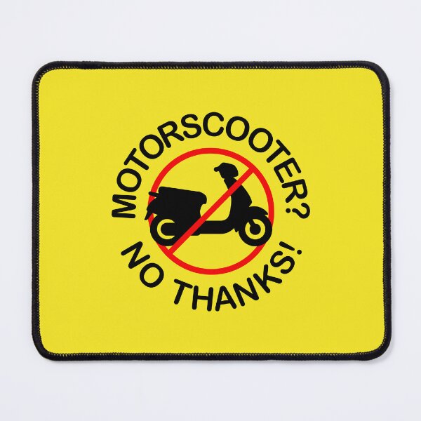 Item preview, Motor scooters? No Thanks! (two-color) designed and sold by VEB Ostladen.