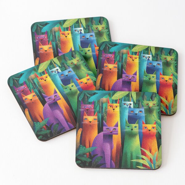 Item preview, Spaced Out Cats designed and sold by NdotoPop.