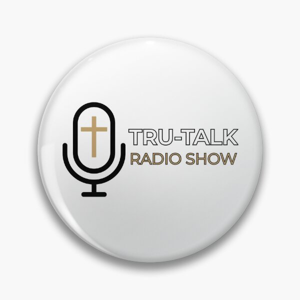 Item preview, Tru-Talk Radio Show | Christian Faith Logo Sticker Design designed and sold by Tru-Talk Radio Show.