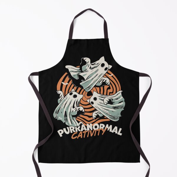 Item preview, Purranormal Cativity Funny Ghost Cat Halloween designed and sold by SpookshowDesign.