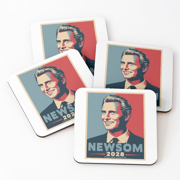 Item preview, Gavin Newsom 2028 Democrat Candidate For President designed and sold by EthosWear.