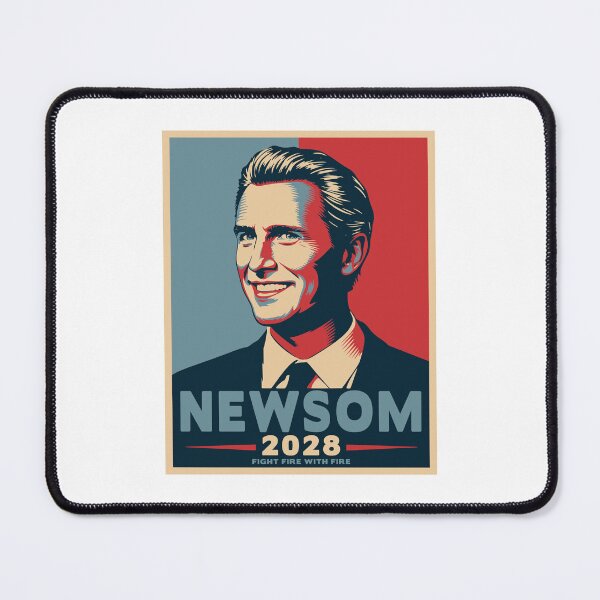 Item preview, Gavin Newsom 2028 Democrat Candidate For President designed and sold by EthosWear.