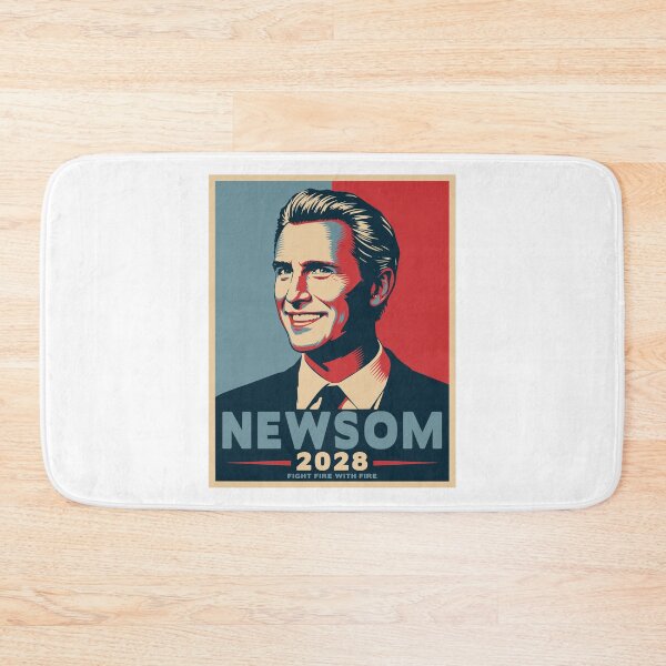 Item preview, Gavin Newsom 2028 Democrat Candidate For President designed and sold by EthosWear.