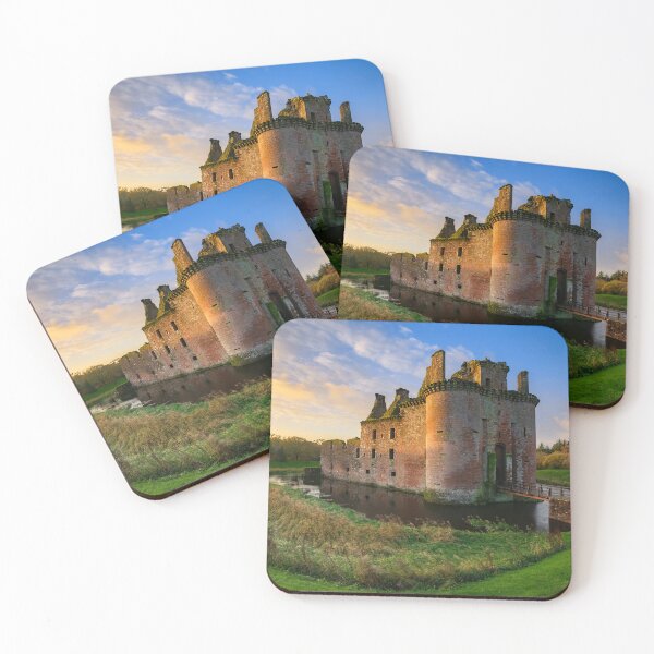 Item preview, Early morning at Caerlaverock Castle designed and sold by bitm2007.