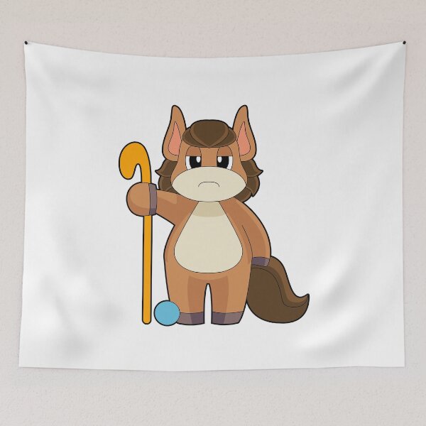 Item preview, Horse Field hockey Field hockey stick designed and sold by Snabdesign84.
