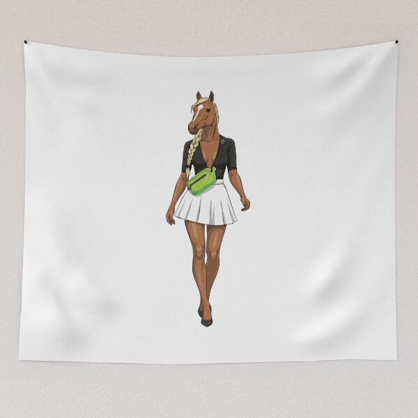Item preview, Elegant Horse Lady designed and sold by Changing Room.