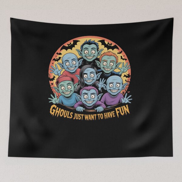 Item preview, Ghouls Just Want to Have Fun – Halloween designed and sold by Snark Town Tees.