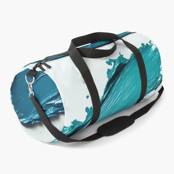 Item preview, Creative teal paint texture swirls designed and sold by anytka.