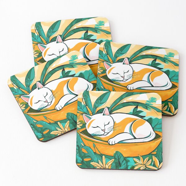 Item preview, Cat Sleeping in the Sun designed and sold by Zofia Sosnecka.