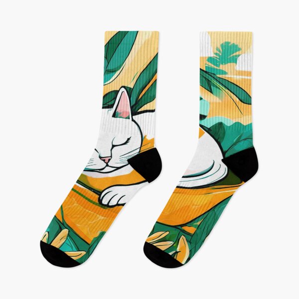 Item preview, Cat Sleeping in the Sun designed and sold by Zofia Sosnecka.