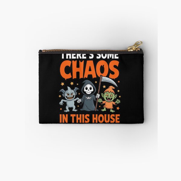 Item preview, There’s Some Chaos In This House – Halloween Mayhem Edition designed and sold by teevoxx.