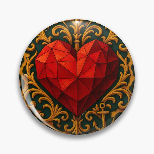 Item preview, Brave Heart designed and sold by Karen G. Contemporary Artist.
