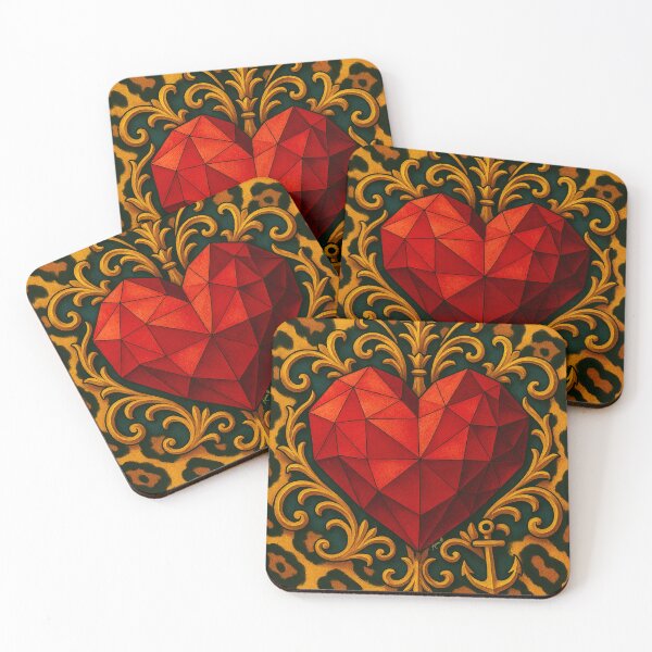 Item preview, Brave Heart designed and sold by Karen G. Contemporary Artist.