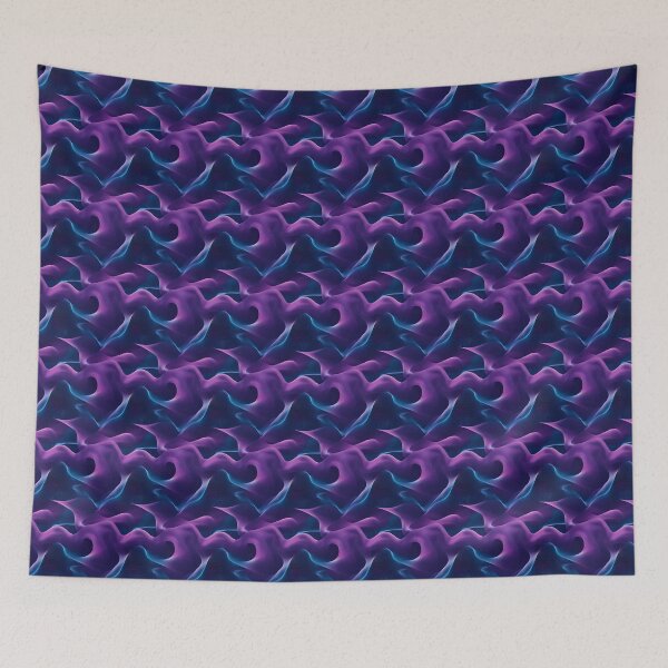 Item preview, Intertwined and Superimposed Quantum Waves designed and sold by MidArtForge.
