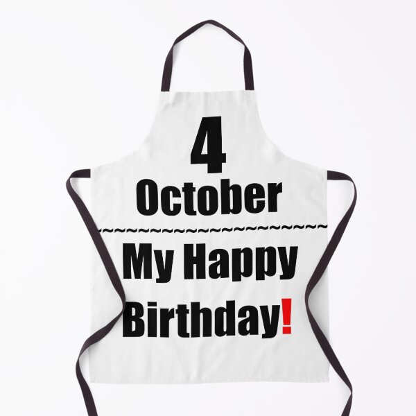 Item preview, 4 October Birthday designed and sold by ariksworld.