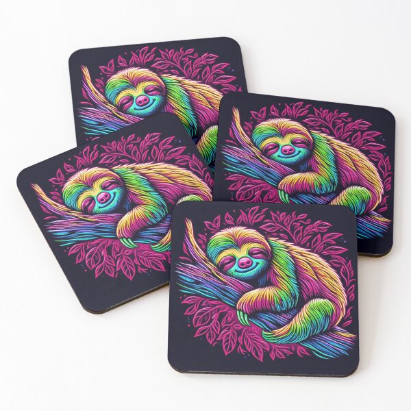 Item preview, Cute sloth sleeping  designed and sold by Dogandesighn.