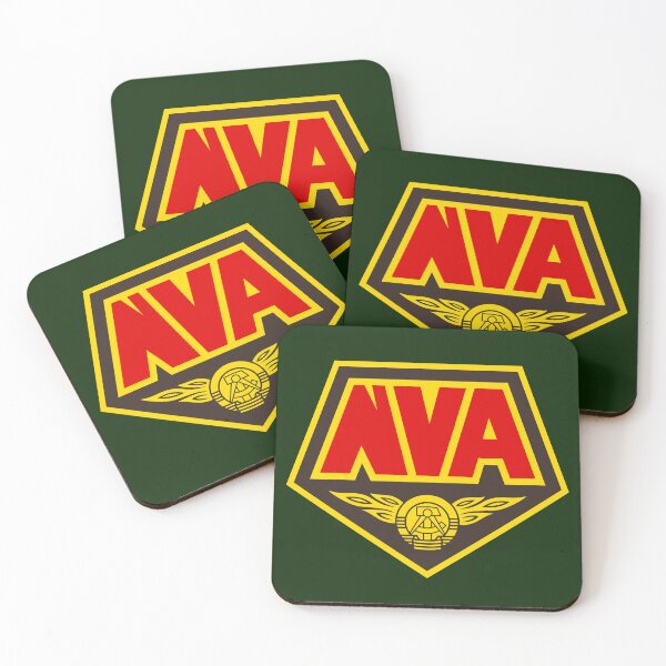 Item preview, NVA DDR emblem with gold/yellow designed and sold by VEB Ostladen.