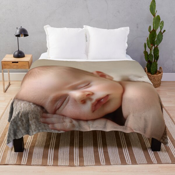 Item preview, Newborn baby peacefully sleeping designed and sold by anytka.