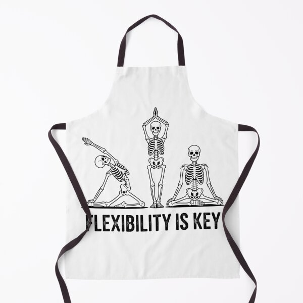 Item preview, Flexibility Is Key – Skeleton Yoga Edition designed and sold by teevoxx.