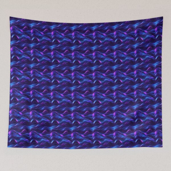 Item preview, Intertwined and Superimposed Quantum Waves designed and sold by MidArtForge.