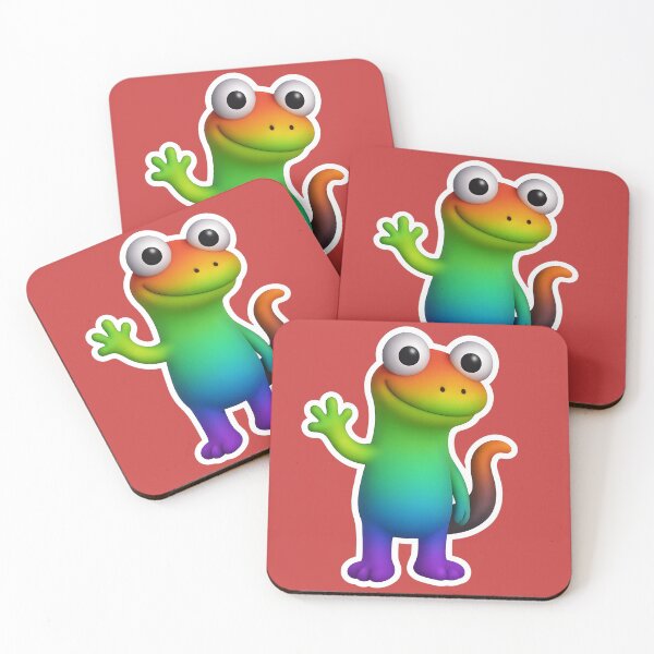 Item preview, Rainbow Lizard designed and sold by FunnySignalStudio.