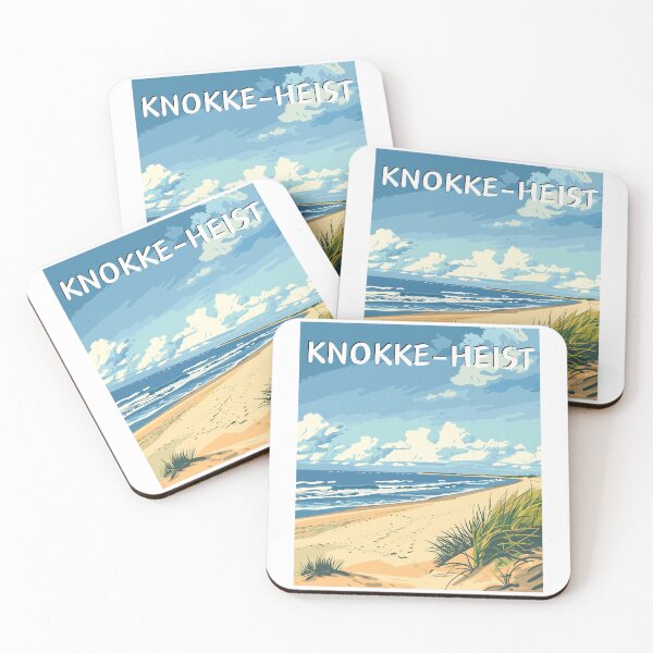 Item preview, Knokke-Heist in Belgium, Vintage Art Travel Landscape designed and sold by MaateoDesign.
