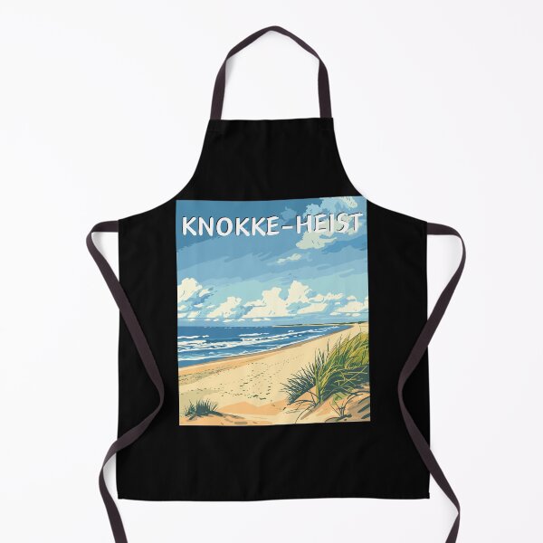 Item preview, Knokke-Heist in Belgium, Vintage Art Travel Landscape designed and sold by MaateoDesign.