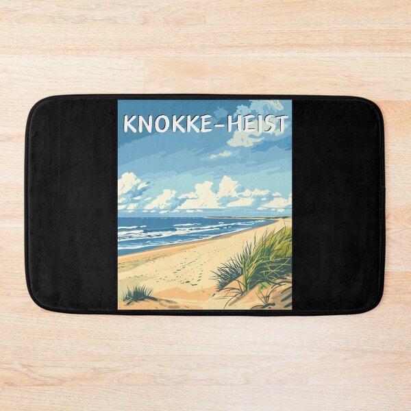 Item preview, Knokke-Heist in Belgium, Vintage Art Travel Landscape designed and sold by MaateoDesign.