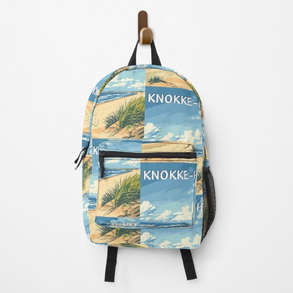Item preview, Knokke-Heist in Belgium, Vintage Art Travel Landscape designed and sold by MaateoDesign.